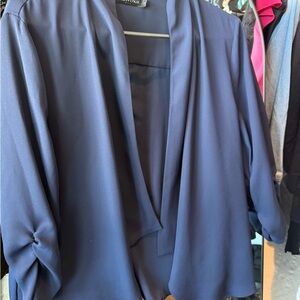 Elegant Navy Women's Blazer